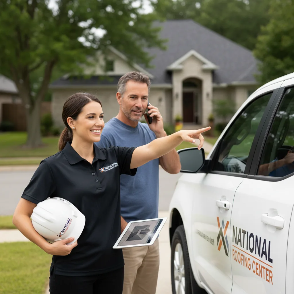National Roofing Center customer support in Leeper